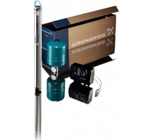 Комплект для поддержания постоянного давления с насосом Grundfos SQE 3-65 package with CU301 40m